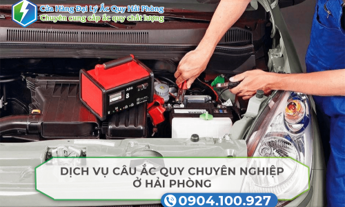 Dịch vụ câu ắc quy chuyên nghiệp ở Hải Phòng